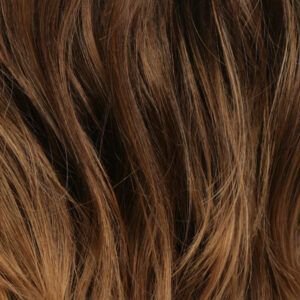 RTH6/28 - Chestnut Brown with Subtle Auburn Highlights & Auburn Tipped Ends