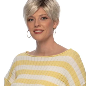 SPFBLONDE - Golden Blonde / Pale Blonde / Iced Blonde Blend with Soft Golden Brown Roots