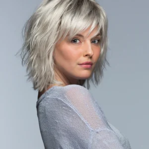 SILVERSUNRT8 - Iced Blonde Dusted with Soft Sand & Golden Brown Roots