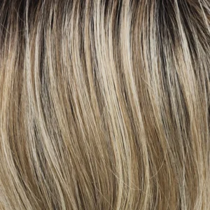 RH1488RT8 - Dark Blonde with Lightest Blonde Highlights & Golden Brown Roots