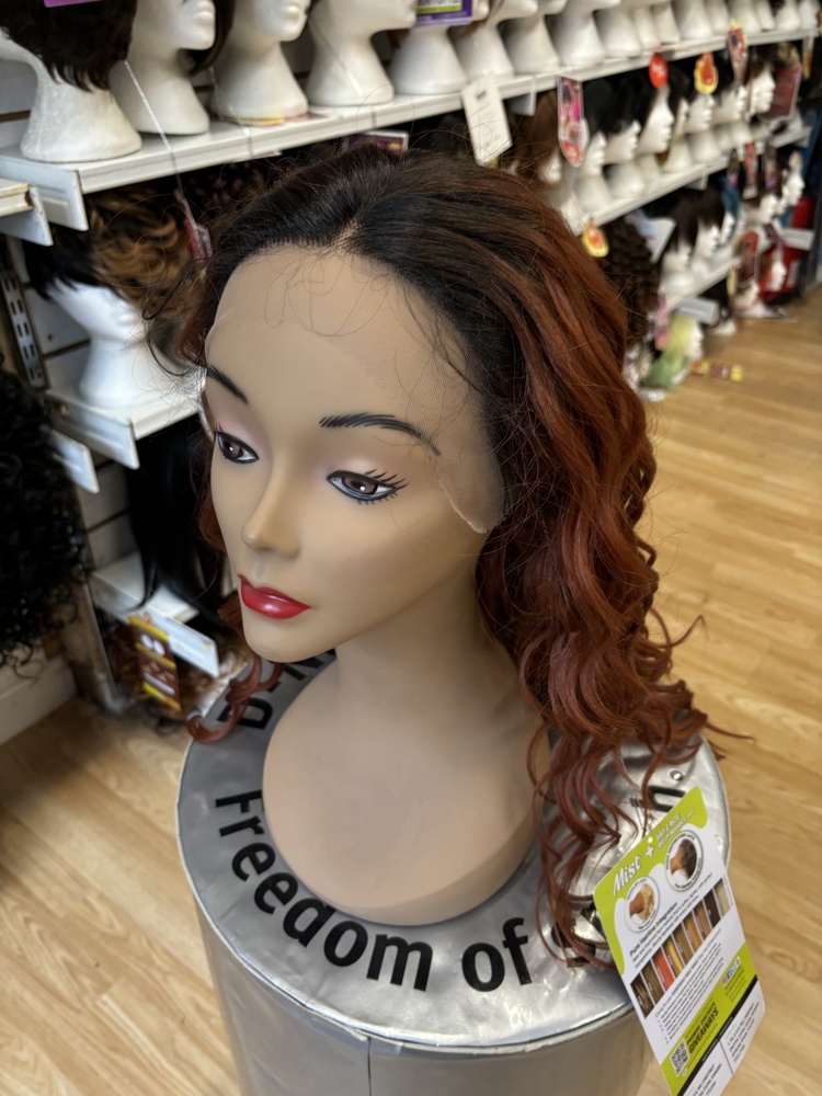 VANESSA DEEP MIDDLE PART WIGS TESA 38