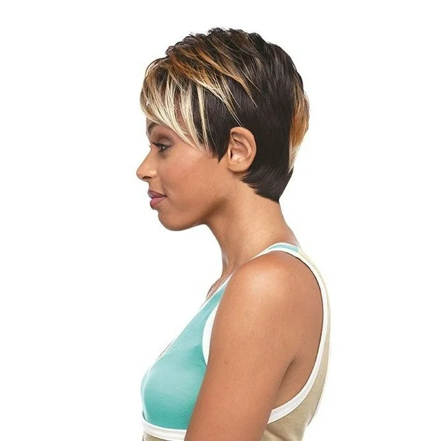 Talent - Vanessa Synthetic Hair Short Straight Fashion Full Wig - Image 2