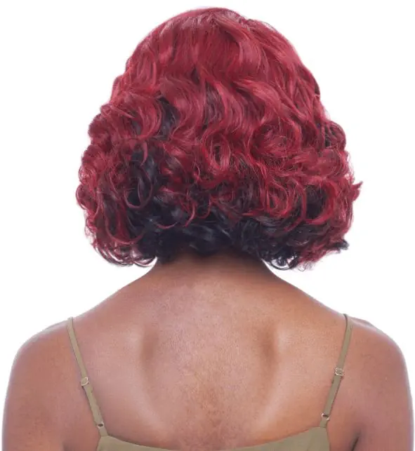 Vanessa Honey-C Brazilian Human Hair Blend Swissilk Lace Front C - Side Part Wig TCHB TYLA - Image 3