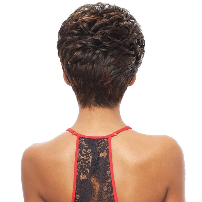 Vanessa Honey-C Brazilian Human Hair Blend Swissilk Lace Front Reverse C-Side Part Wig TRCHB UNA - Image 4