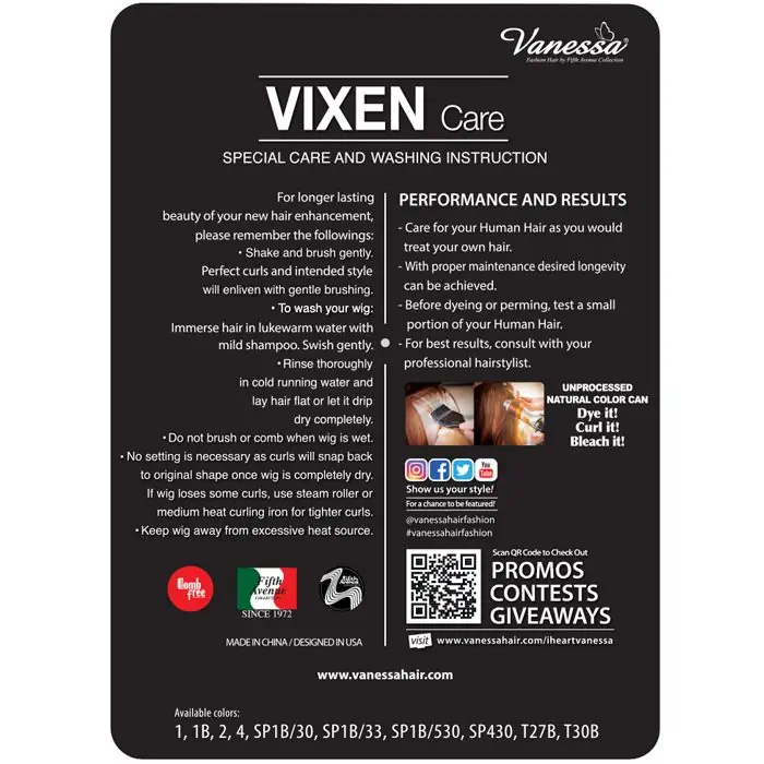 Vanessa Synthetic Express Wig Cali - 1B - Image 6