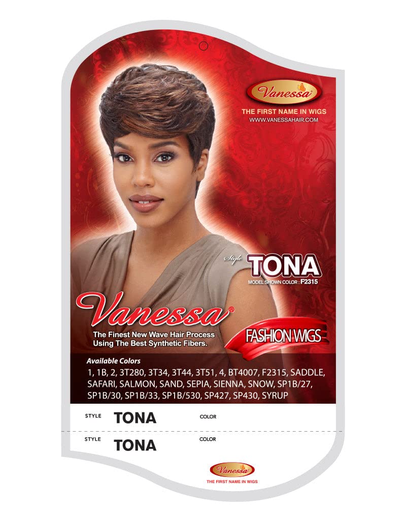 Vanessa Synthetic Hair Wig - Tona-BT4007 - Image 3