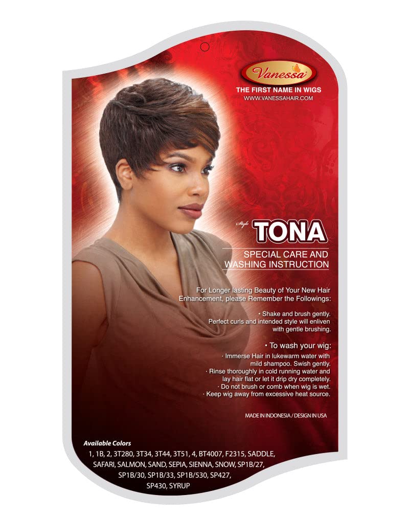 Vanessa Synthetic Hair Wig - Tona-BT4007 - Image 4