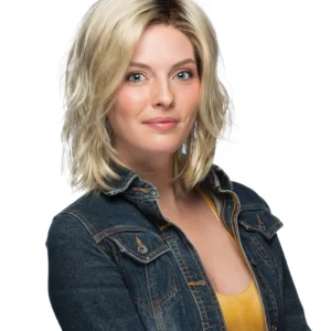 RH26/613RT8 - Golden Blonde with Pale Blonde Highlights & Golden Brown Roots